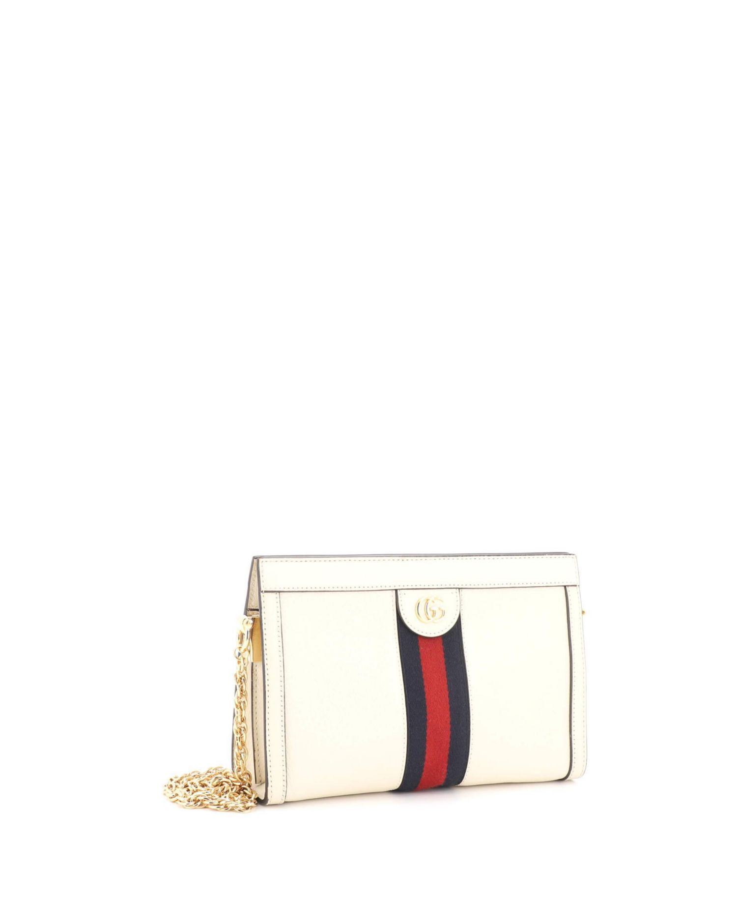 Small Ophidia Chain Shoulder Bag Leather