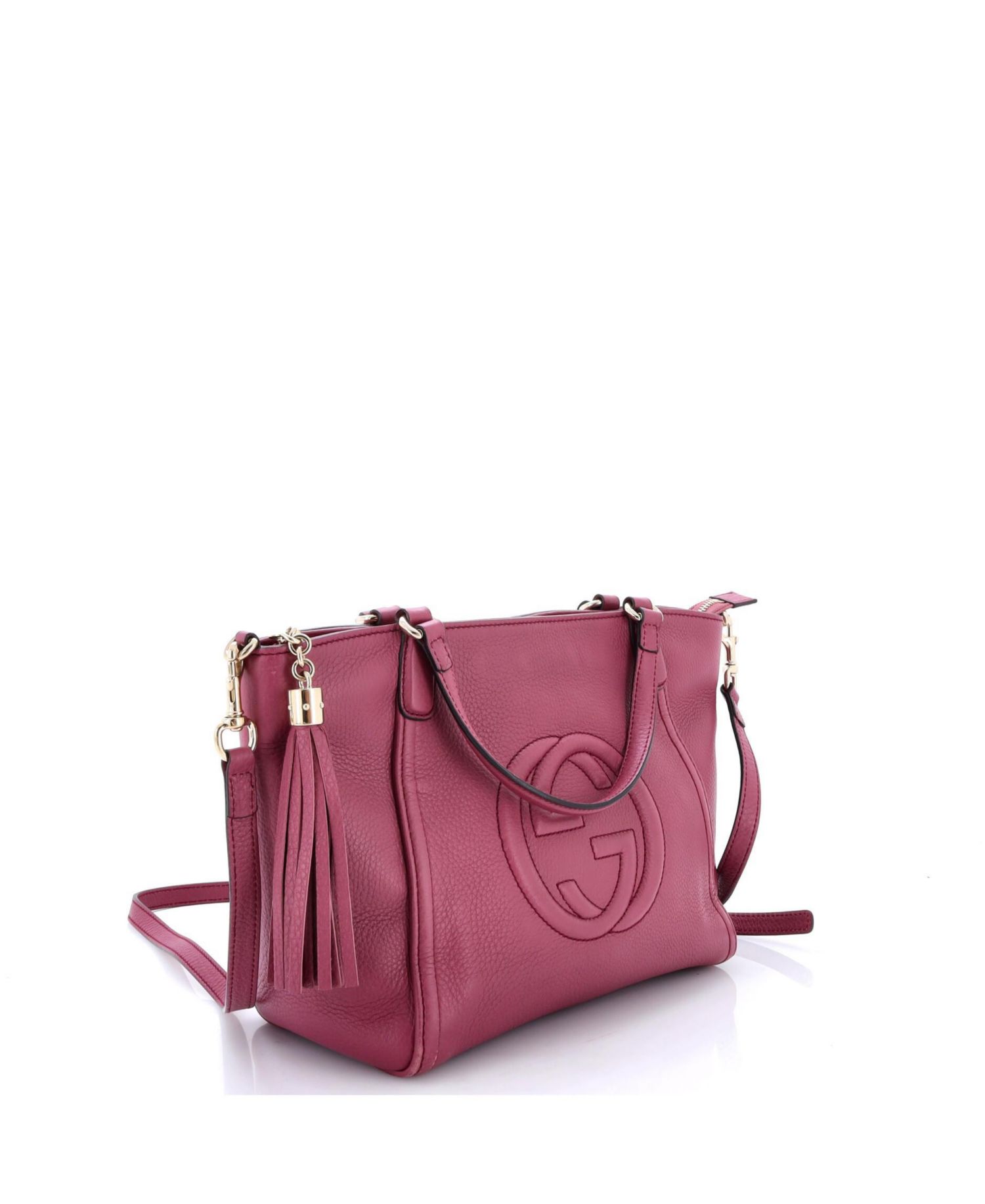 Small Soho Convertible Top Handle Bag Leather