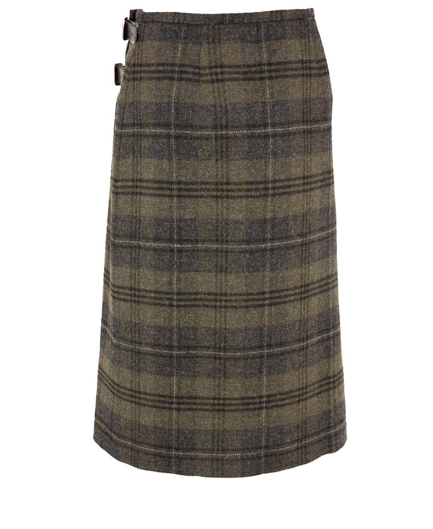 Женская юбка Celtic & Co. Midi Celt Kilt Plaid, цвет: Зелёный — фото 4