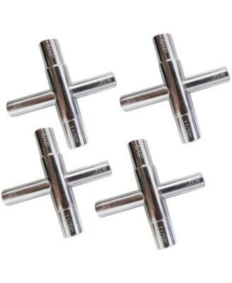 Sillcock Key Faucet Wrench Hydrant Tool 4 Pack