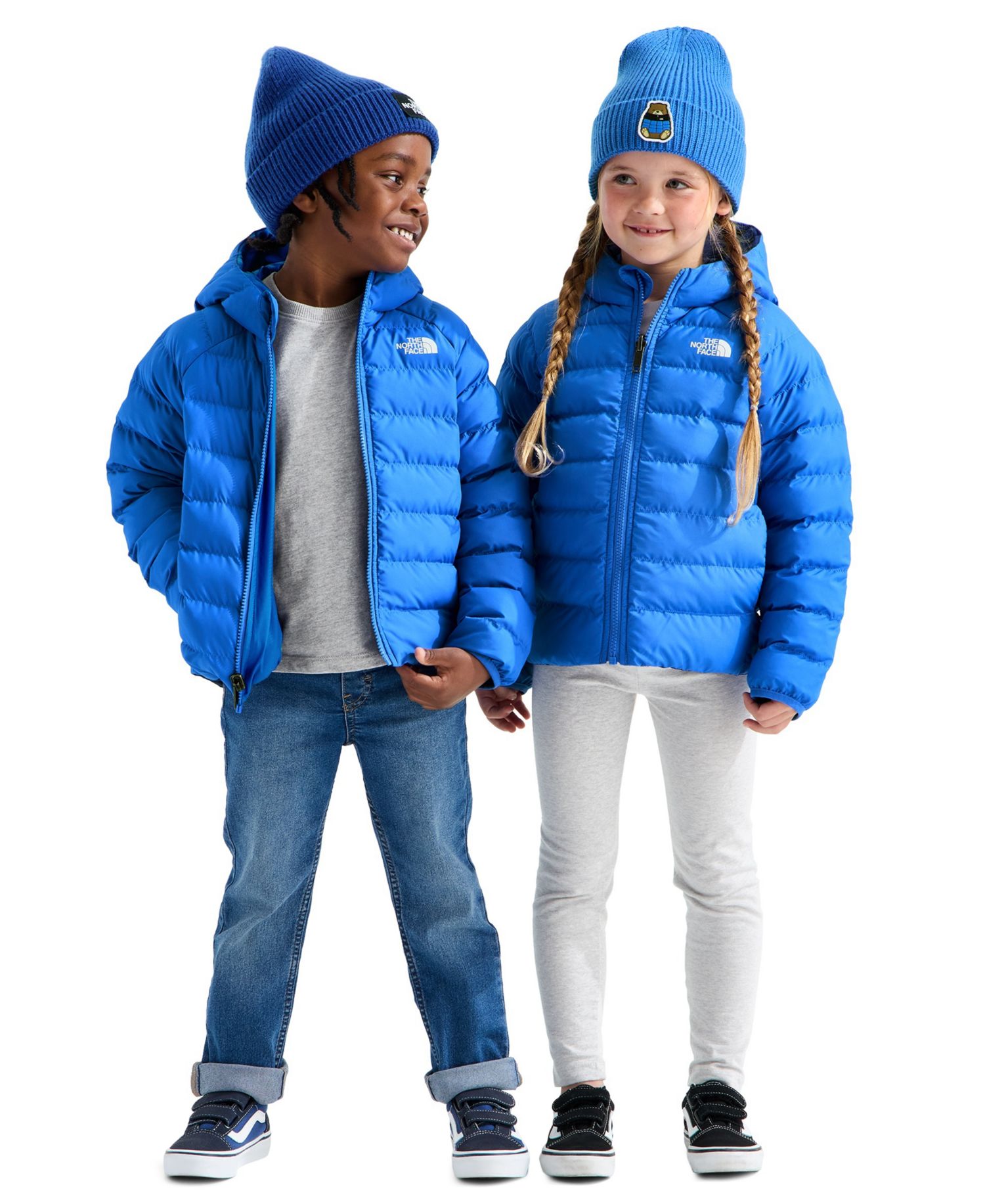 Boys' and Girls' 2T-7 Reversible Perrito Hooded Jacket