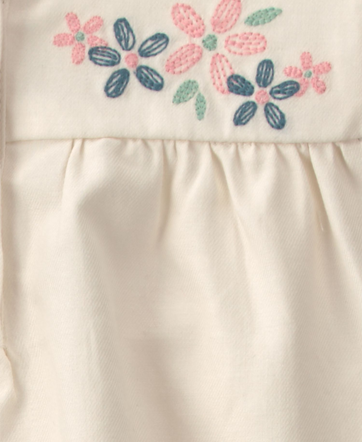 Baby Girls' Floral Long-Sleeve Top and Pants, 2-Piece Set