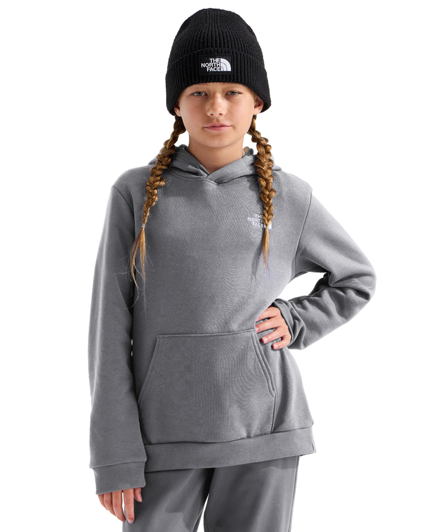 Boys' and Girls' 7-20 Evolution Simple Dome Long-Sleeve Hoodie
