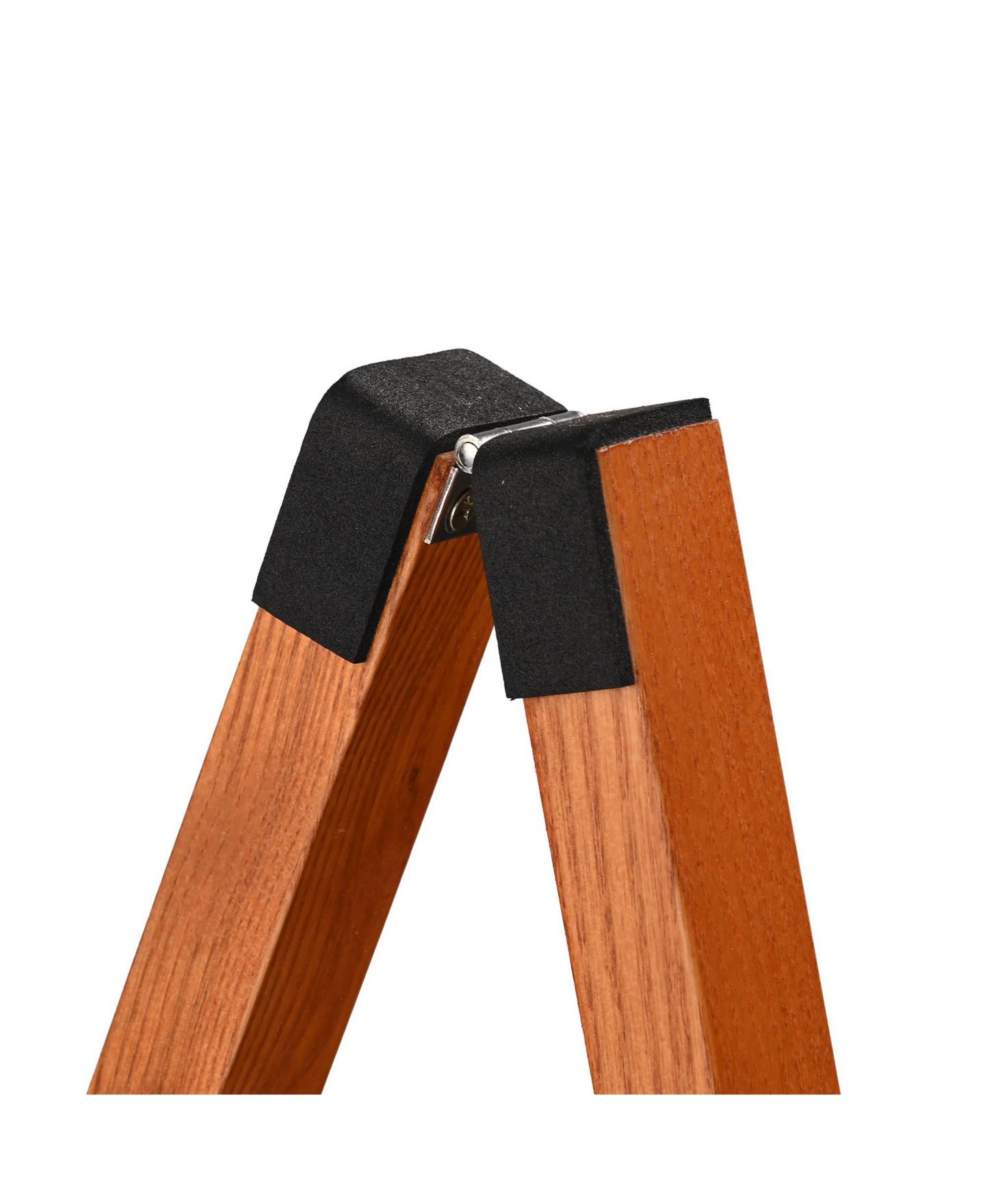 Детские фигурки Yescom Wooden Folding Guitar Stand with Foam Arms fits for Acoustic Guitars, Ukuleles, Violins A-frame Floor Instrument Display Recording Studios, цвет: Коричневый — фото 10