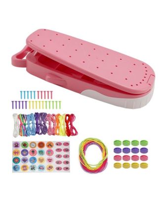 Bracelet Making Kit, Make 8 Bracelets, Whale-Shaped Storage Box