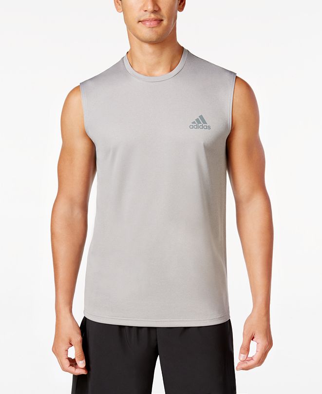 adidas Men&#39;s Climalite® Sleeveless T-Shirt & Reviews - T-Shirts - Men - Macy&#39;s