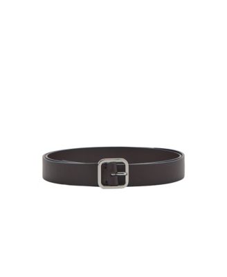 Men's Metal Fastening Leather Belt