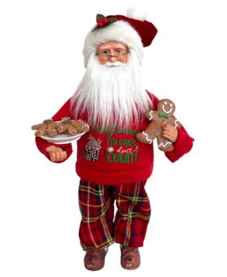 15" Xmas Calories Don't Count Claus