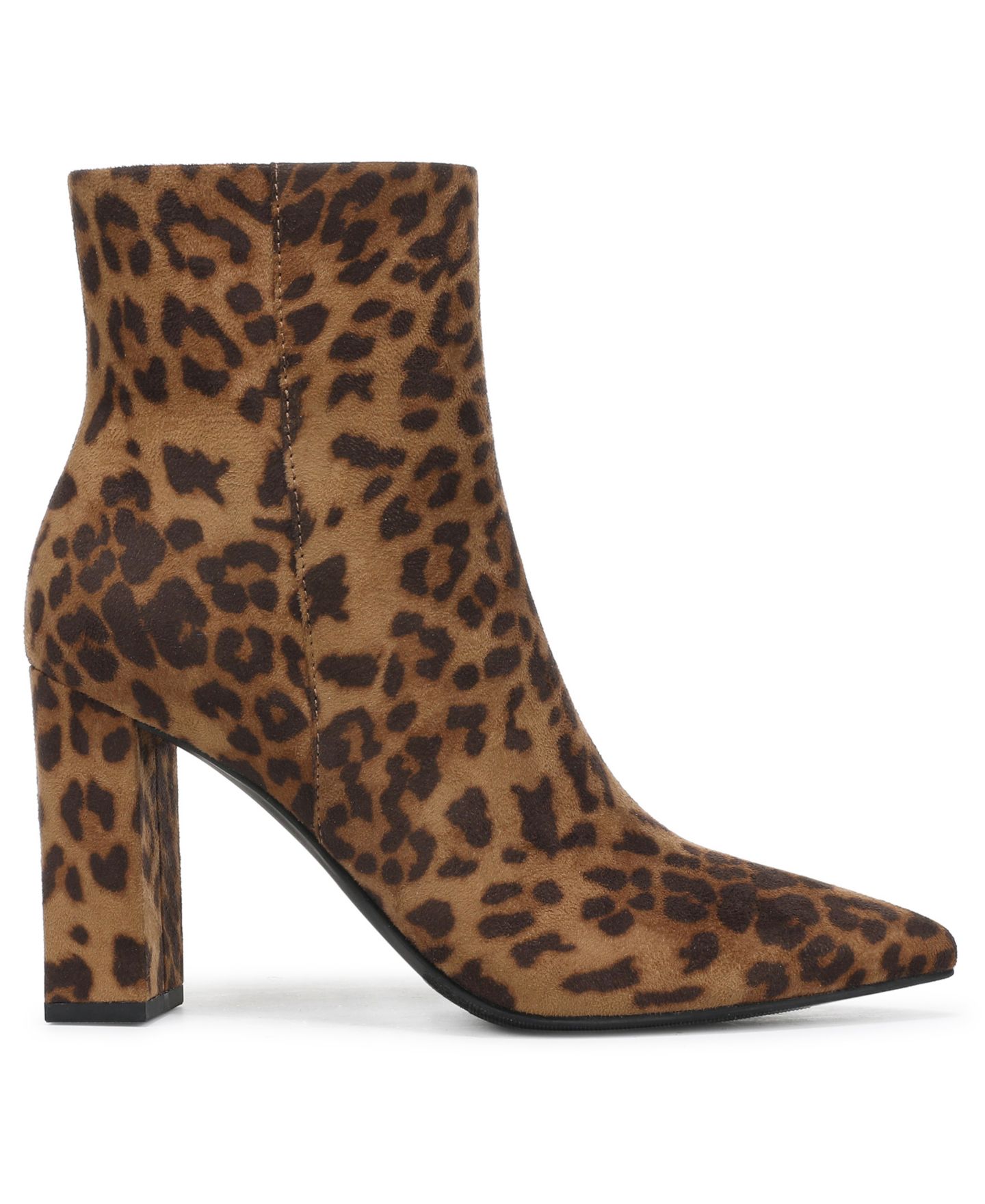 Женские ботинки Wild Pair Ceydaa Block Heel Dress Booties, цвет: Леопардовый — фото 2
