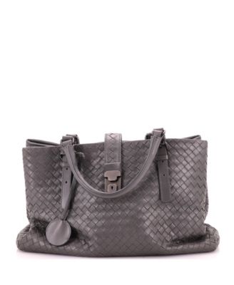 Medium Roma Bag Intrecciato Nappa