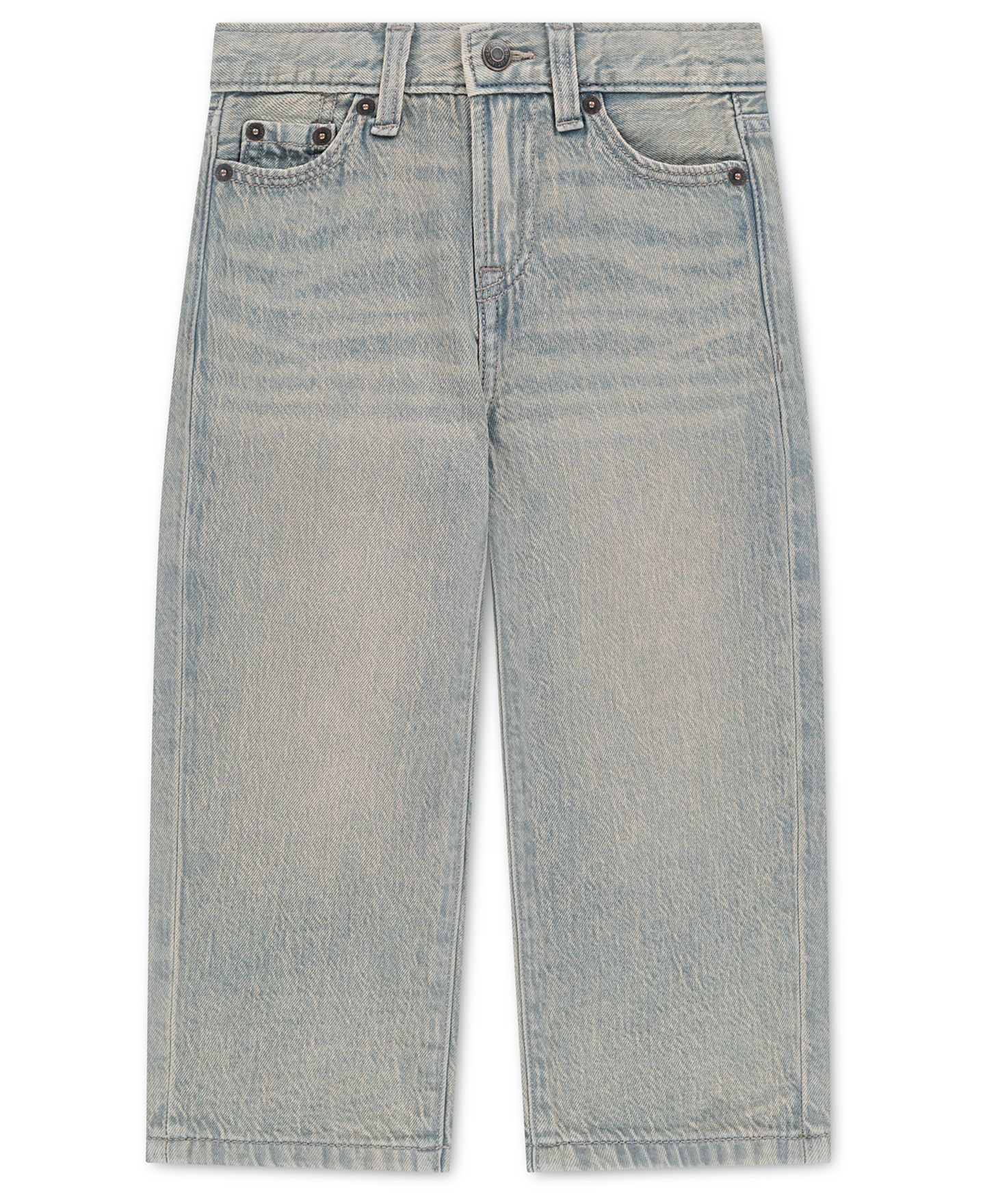 Джинсы abercrombie kids Baggy Fit Jeans для мальчиков-малышей, цвет: Flex — фото 1