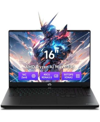 AI Laptop AMD Ryzen AI Max+ 395 16-Core, 5.1GHz 128GB LPDDR5x 4TB SSD Radeon 8060S 40CUs 126 Tops 230W 165HZ WiFi7