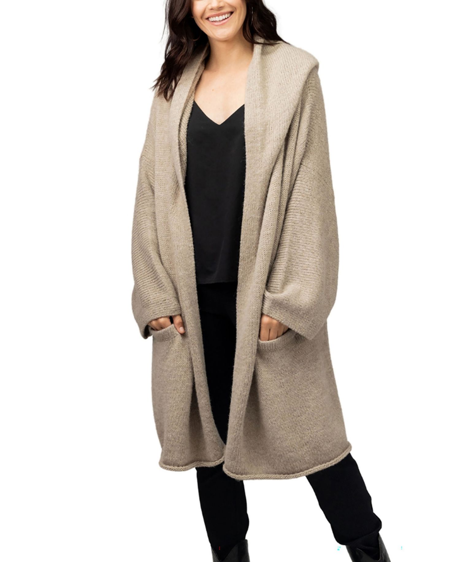 Regina Alpaca Long Sweater