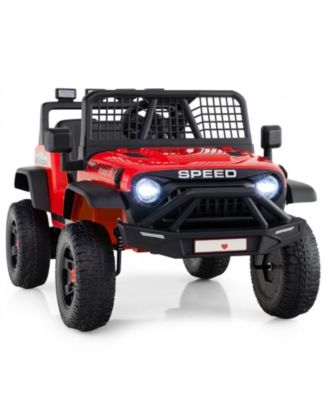 24V Kids Ride-On Car with Parent Remote Control and Music, Ages 3+