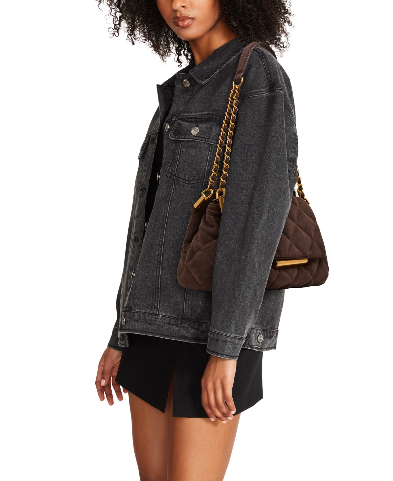 Colette Quilted Small Shoulder Handbag