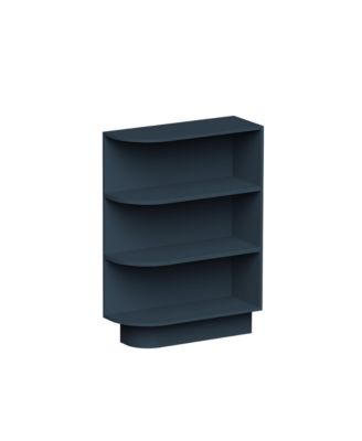 24 Inch Wide Base End Shelf Cabinet, Ready to Assemble Kitchen Cabinet with Solid Wood Frame, Soft-Close Slides and Hinges