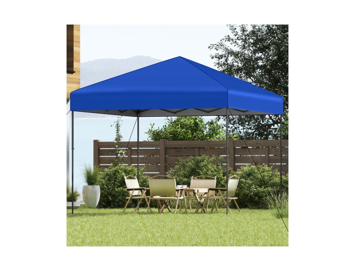 Boyel Living 10 X Feet Pop up Canopy Tent With Portable Carrying Bag And 8 Stakes