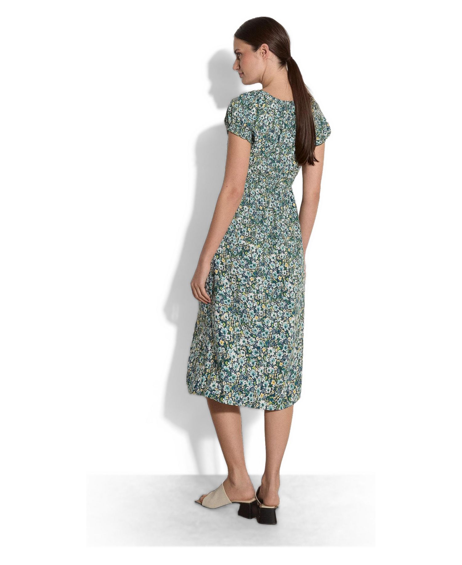 Women's Milkmaid Midi Dress