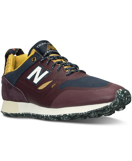 New Balance Men S Trailbuster Re Engineered Casual Sneakers From