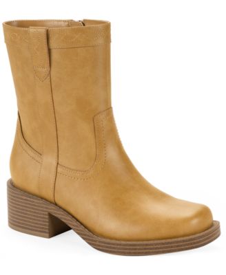 Women's Warrbles Mid-Shaft Block Heel Boots