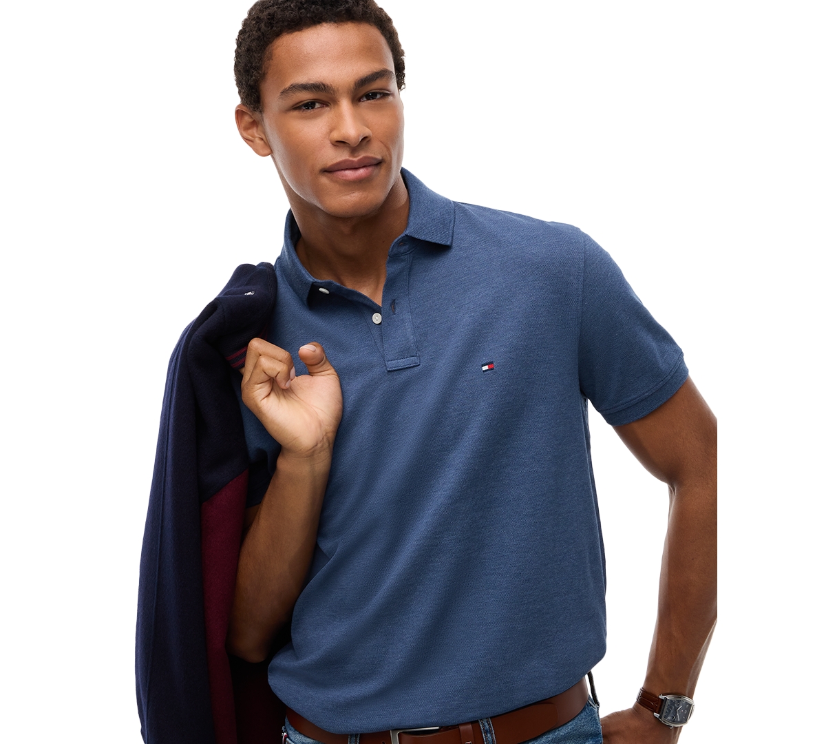Tommy Hilfiger Men's Cotton Classic-Fit Polo Shirt