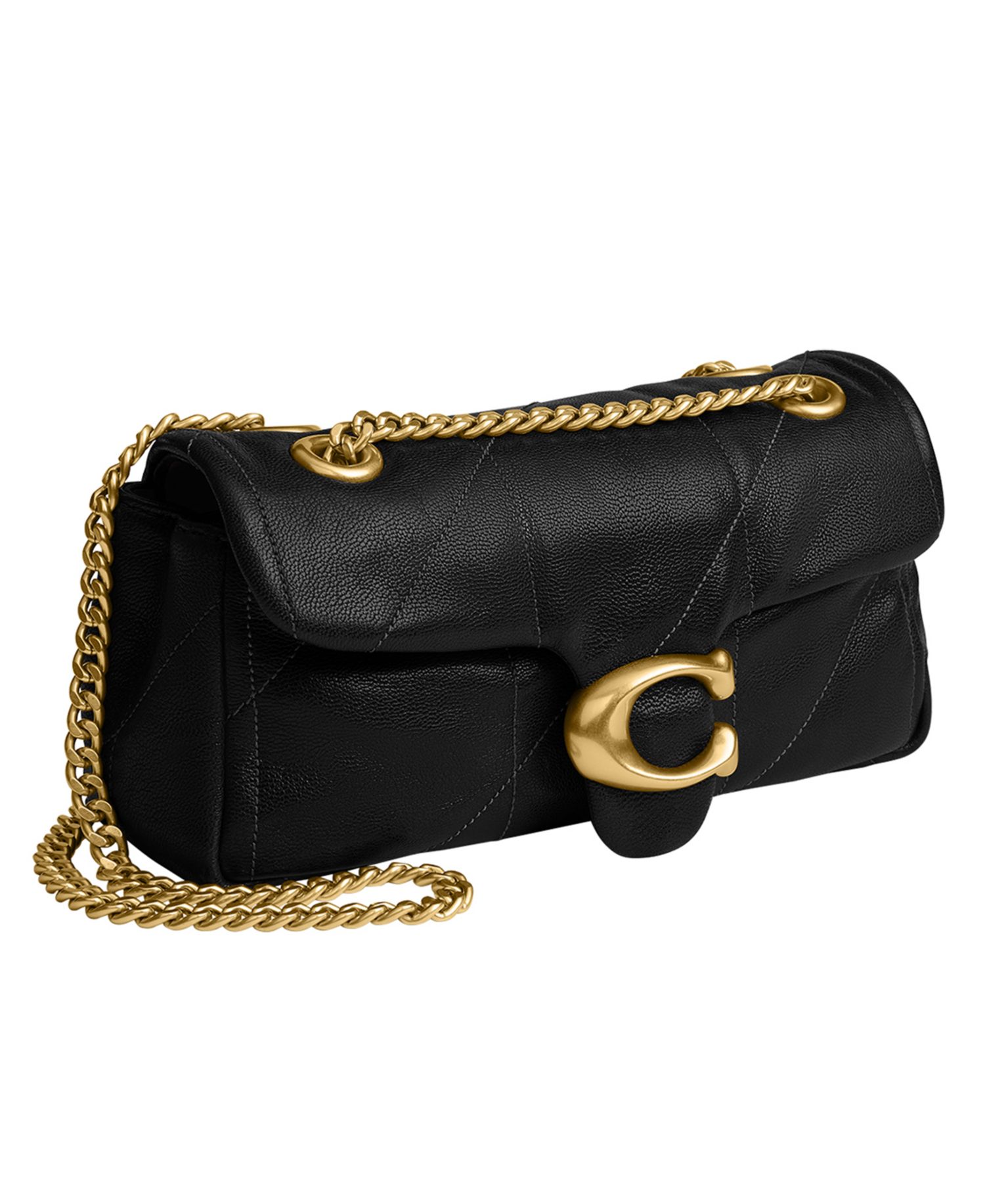 Soft Quilted Tabby Small Leather Shoulder Bag 20