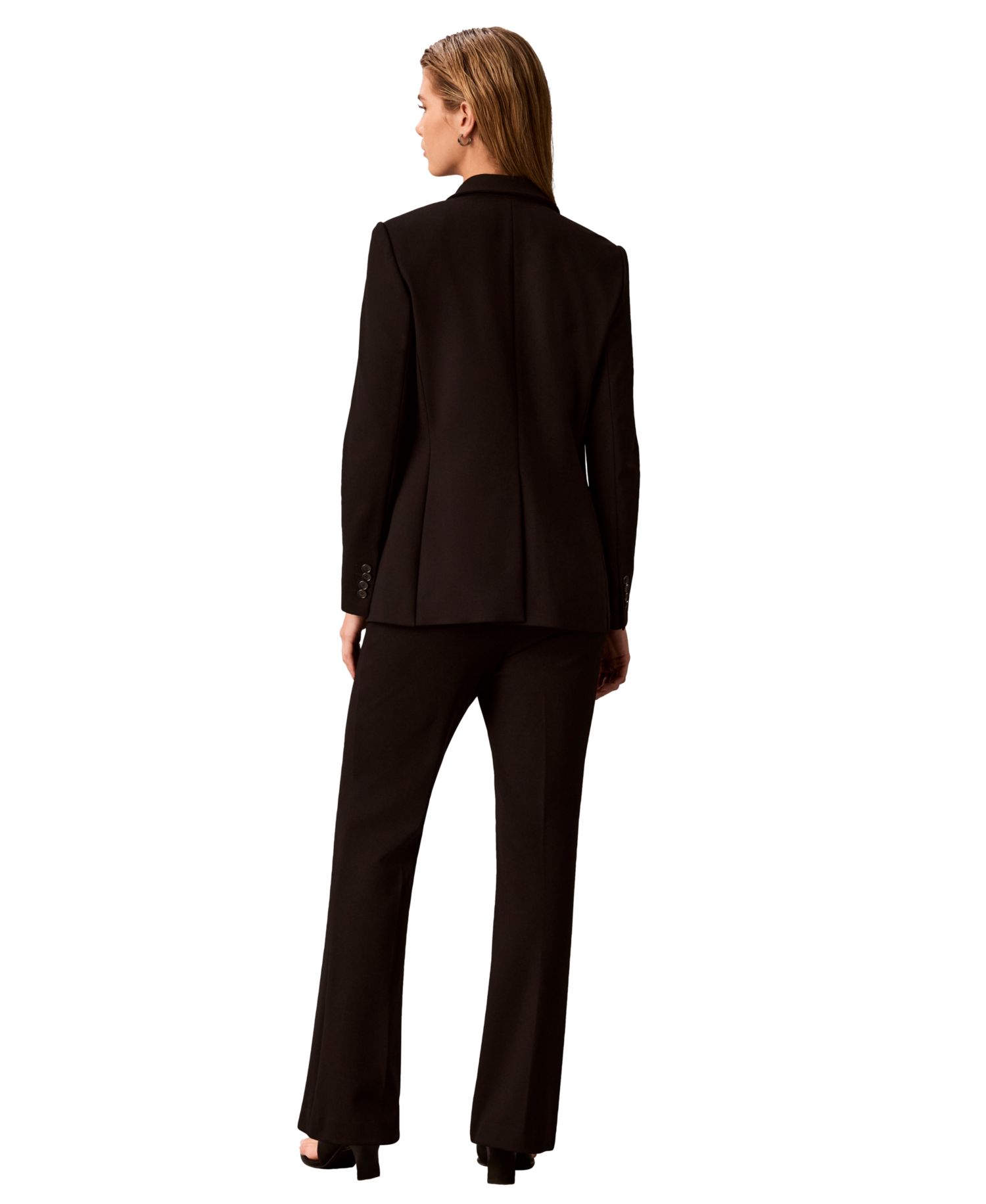 Women's High-Waisted Pull-On Bootcut Pants