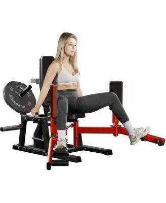 Hip Abductor Machine, Plate-Loaded Inner and Outer Thigh Machine, Hip Thrusters for Home Gym