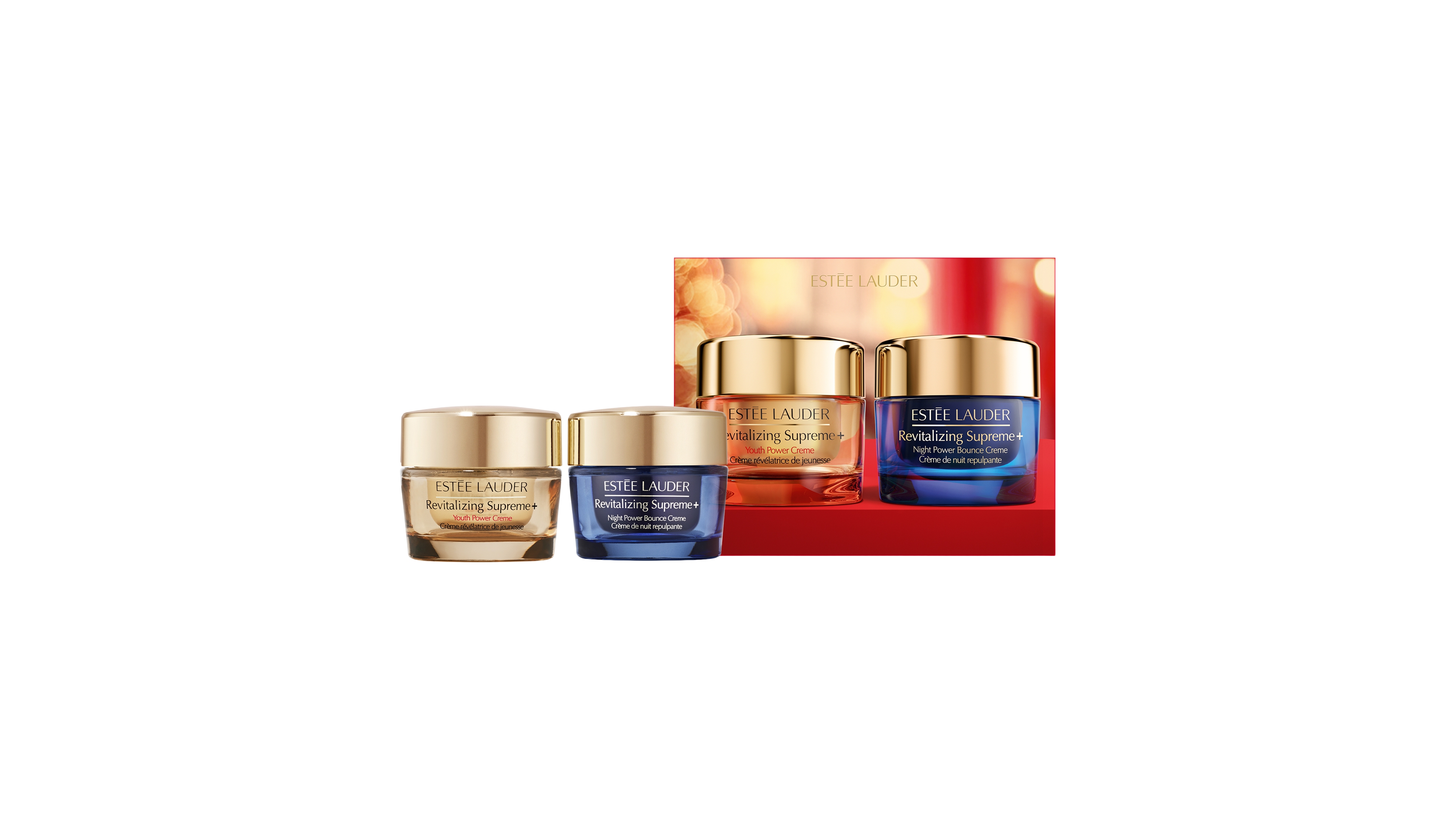 Estee Lauder 2-Piece Revitalizing Supreme+ Day & Night Moisturizer Gift Set