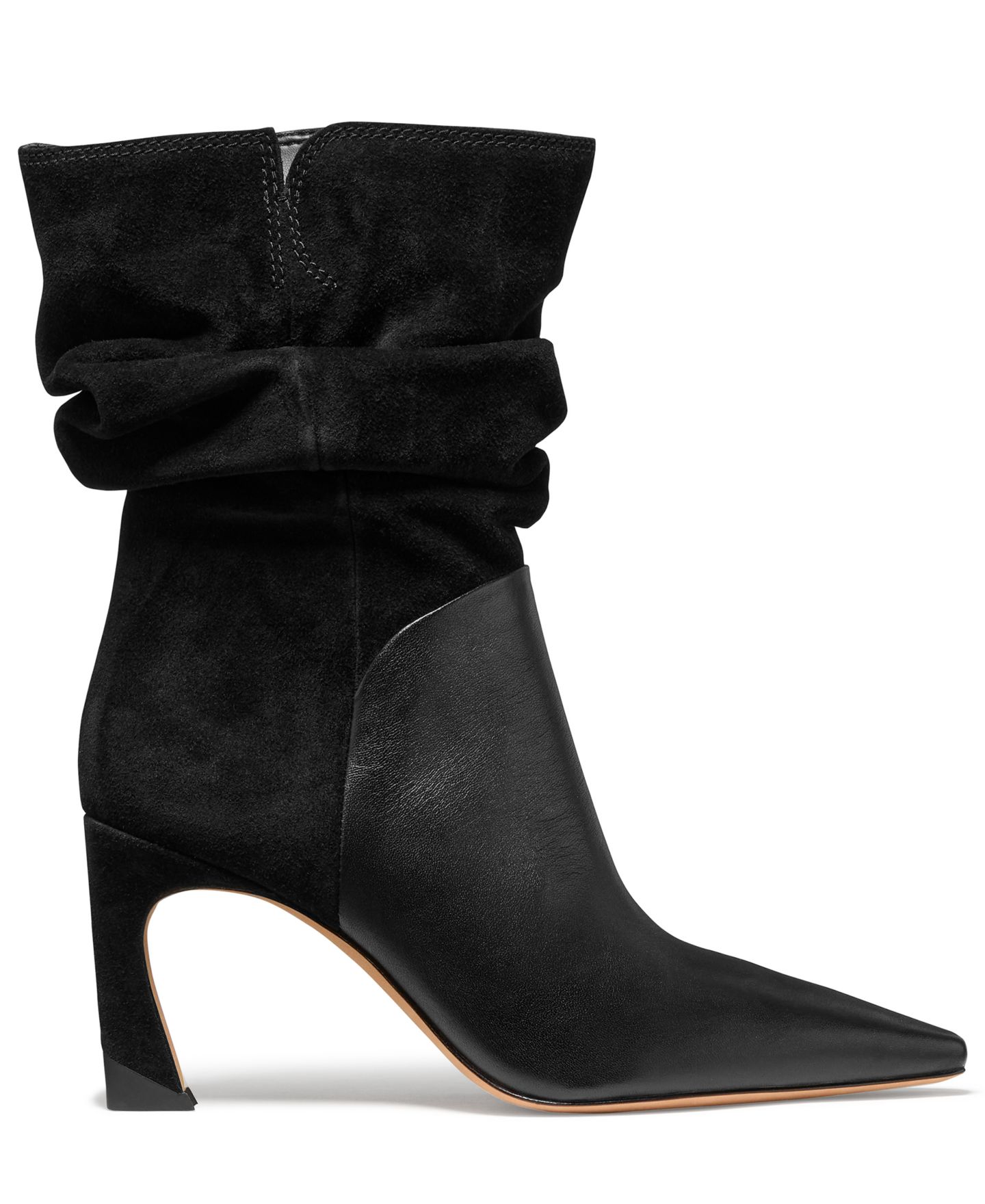 Женские ботинки kate spade new york Viv Slouchy Zipper Tall Booties, цвет: Чёрный — фото 2