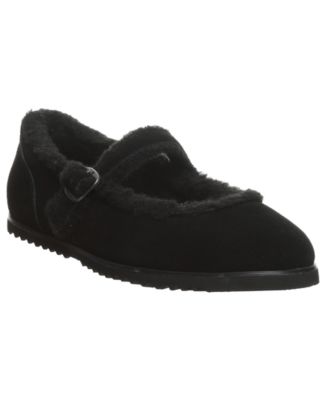 Women's Lou Lou Suede Mary Jane Flats