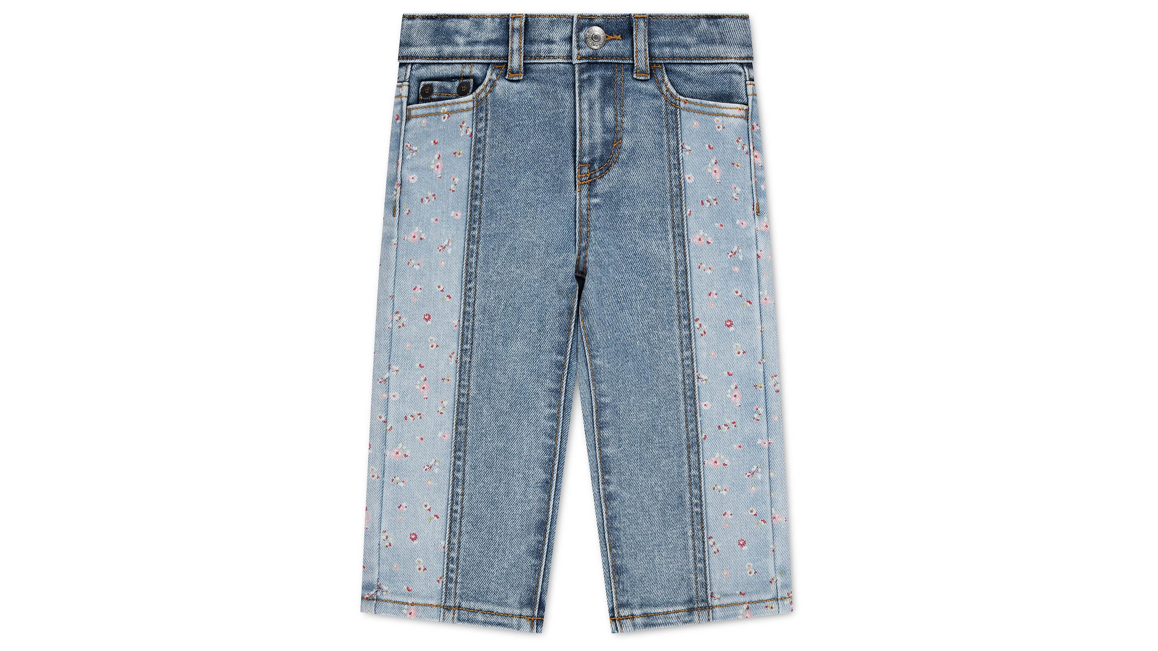 Levi's Baby Girls' Wide Leg Color-Block Pants
