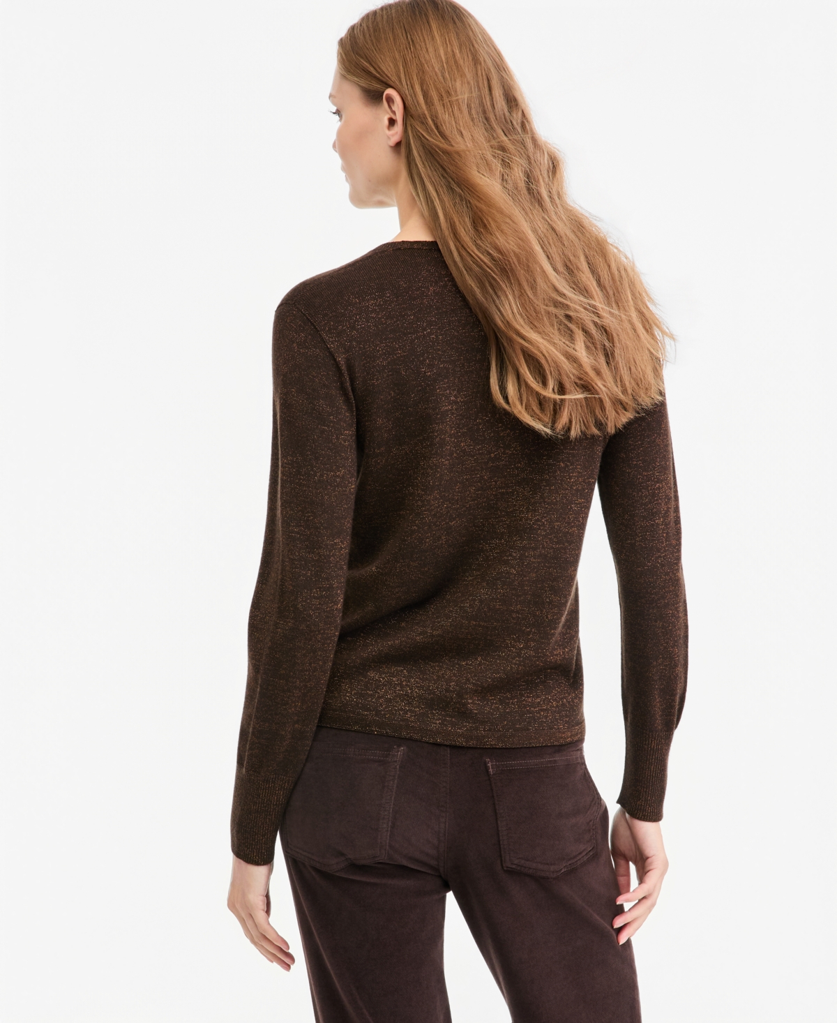 Kobi Halperin Women's Vinny V-Neck Lightweight Loose Sweater
