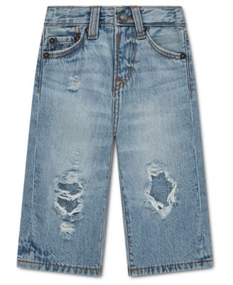 Toddler Boys' 2T-4T Destroyed Baggy Jeans
