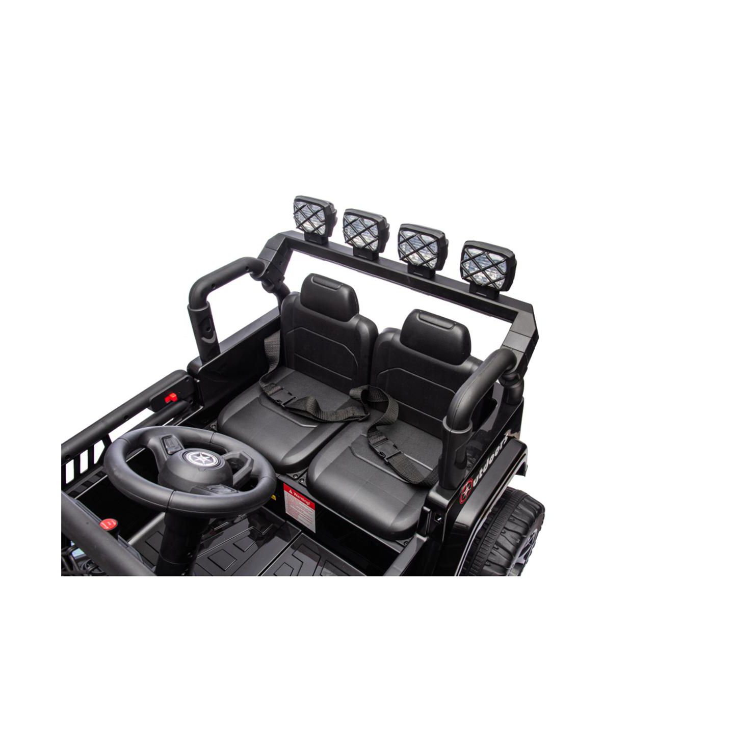 Детская игрушка YOBTOP 24V 7Ah 2-Seater Remote-Control 4WD Ride-On Jeep, Ages 3+ — фото 8