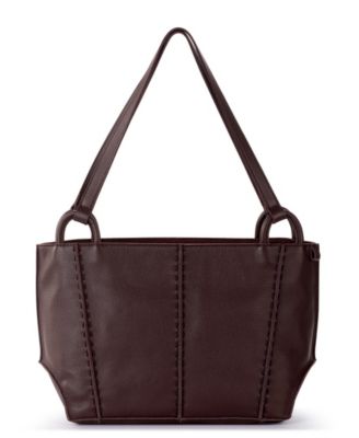 Los Feliz Leather Large Satchel Handbag