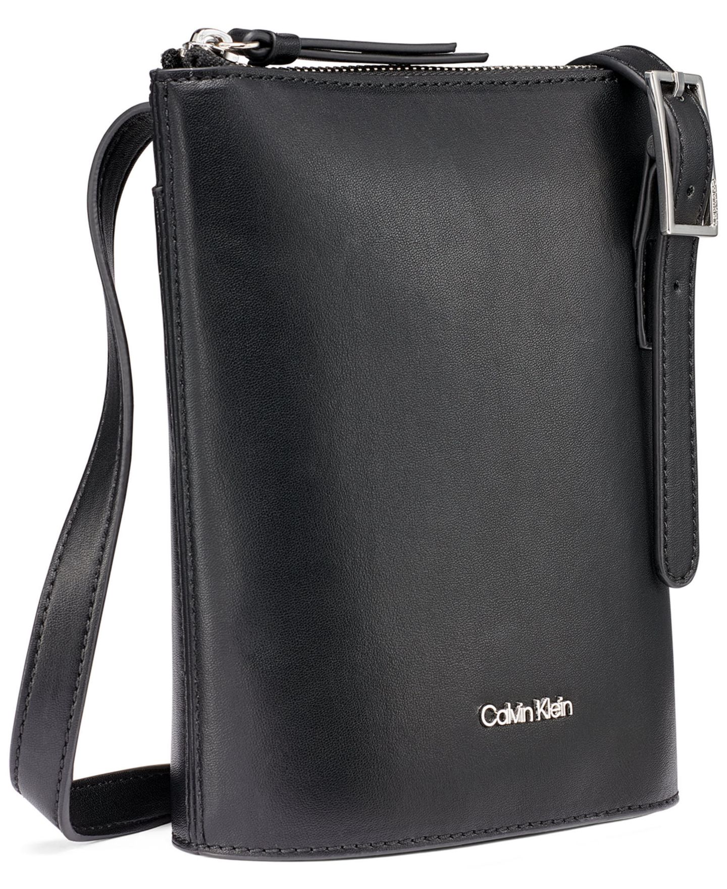 Женская сумка Calvin Klein Harlan Mini Crossbody, цвет: Чёрный / Серебряный — фото 3