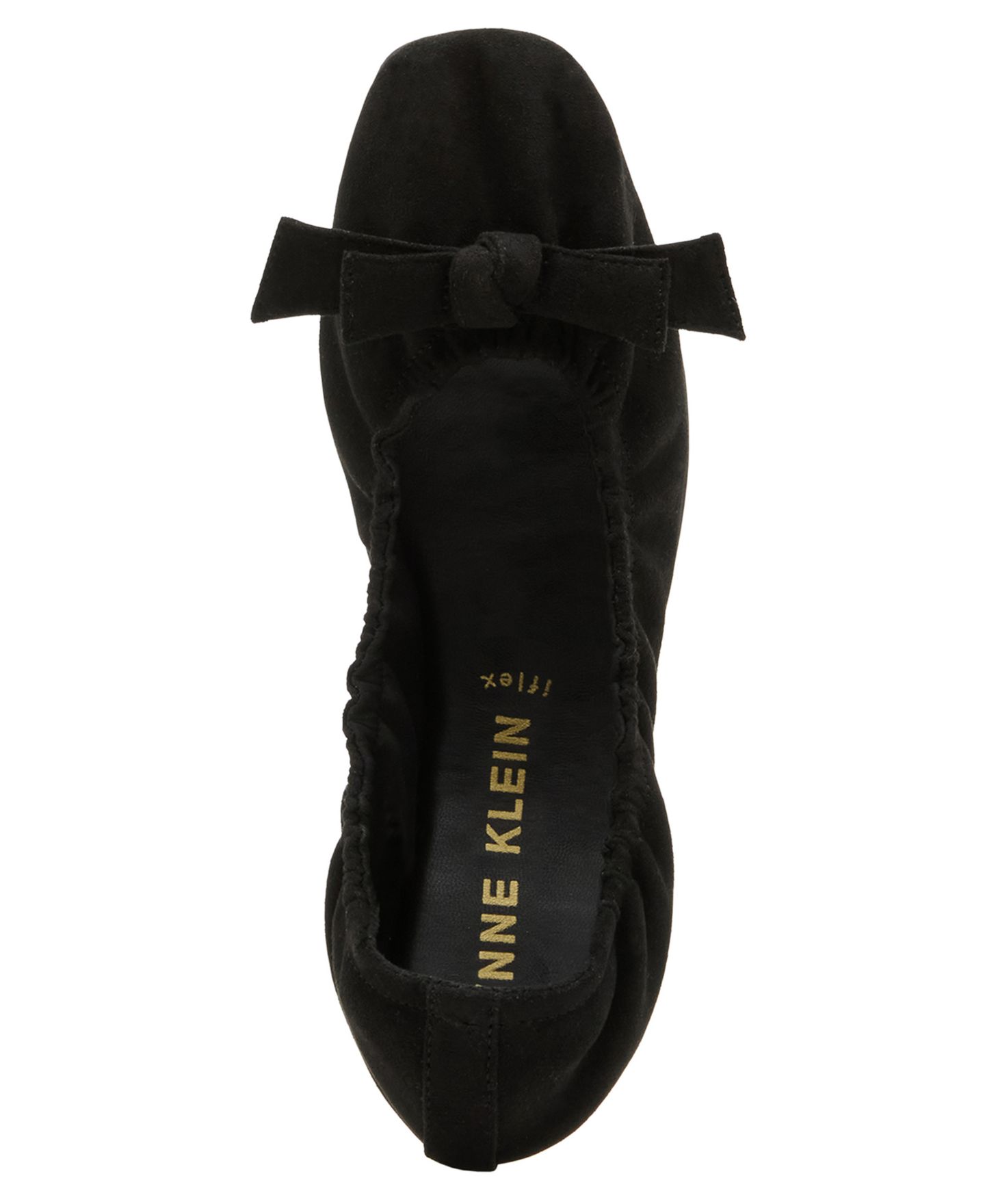 Женские слипоны-балетки Anne Klein Charity, цвет: Чёрный — фото 5