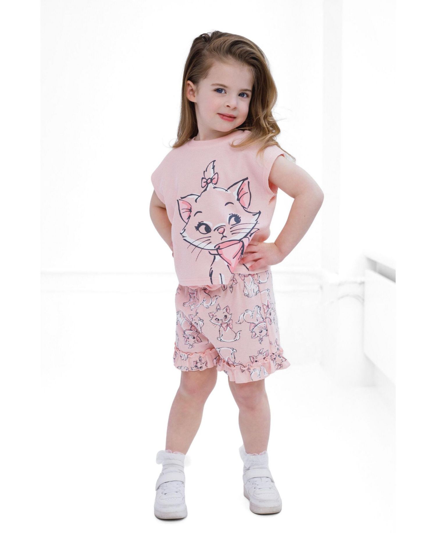 Baby Girls Minnie Mouse Marie (0-3 to 24 M) 2-Piece T-Shirt and Shorts Set