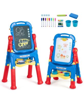 4-in-1 Kids Art Easel with Adjustable Height