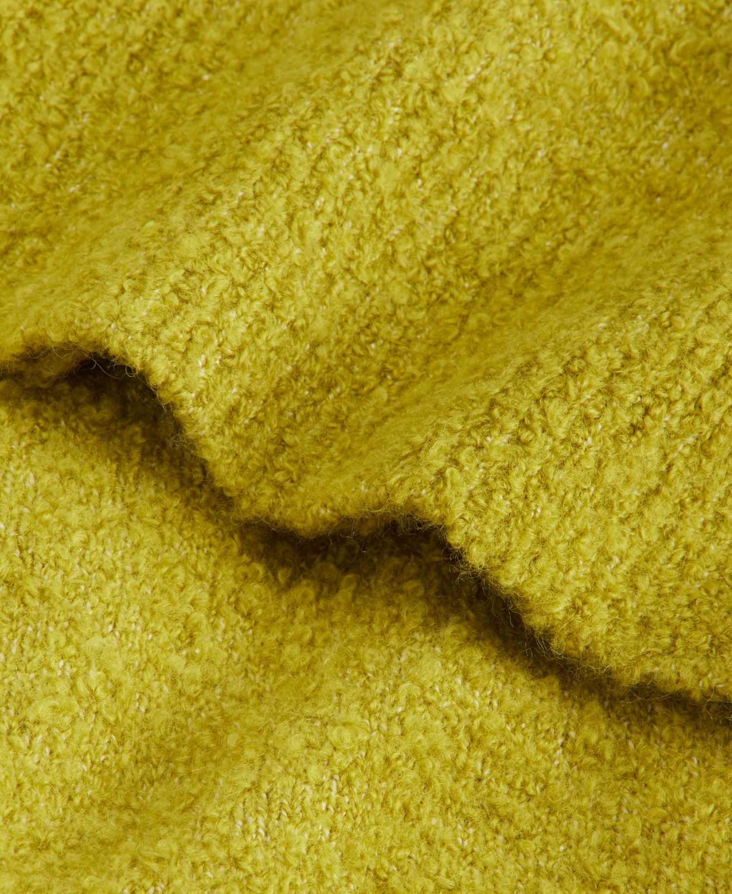 Women's Boucl&eacute; V-Neck Sweater