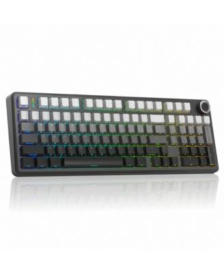 F99 Pro Tri-Mode Hot-Swappable RGB Wireless Mechanical Keyboard for PC/Mac/Mobile