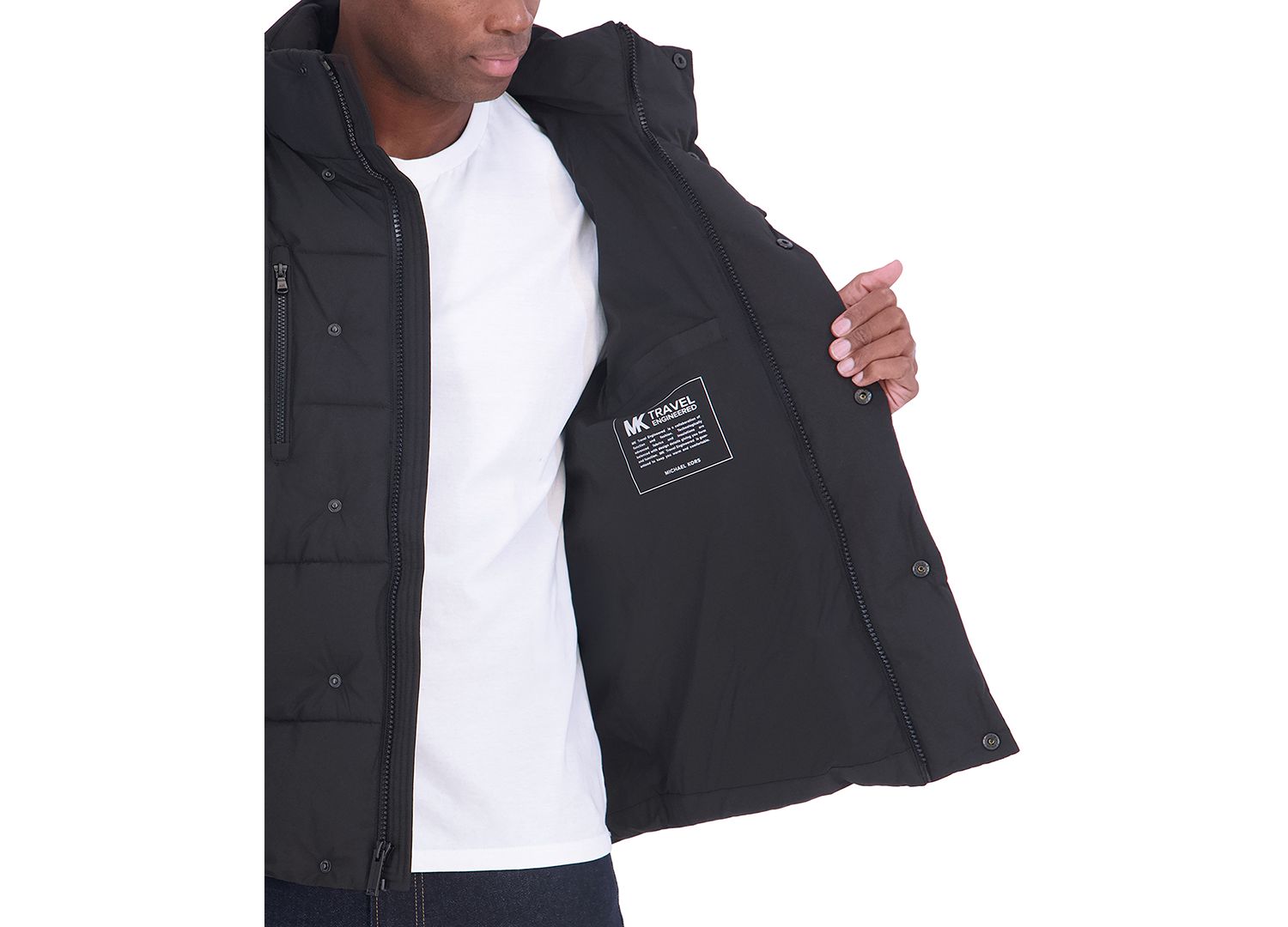 Men's Logo Parka Regular-Fit Jacket