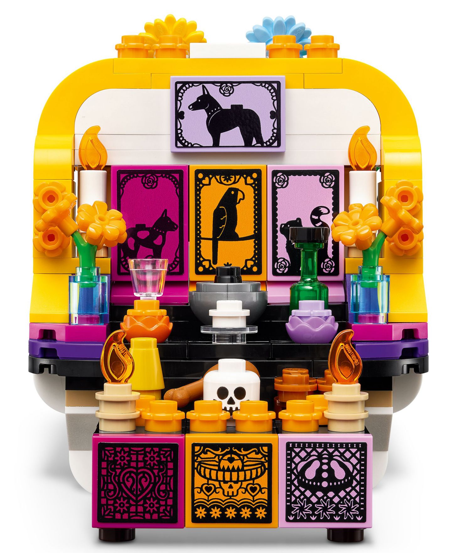 Детские конструкторы LEGO® Altar of the Dead - Día De Los Muertos 40811, 231 Pieces — фото 7