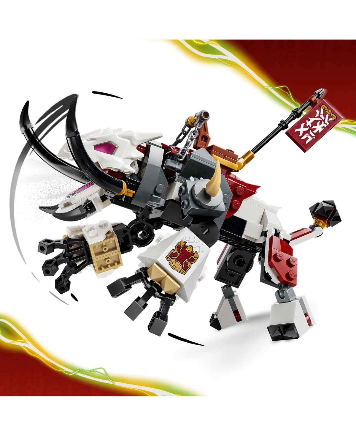 Lego Ninjago Dragons Rising Zilvar and Grimtak the Dragon Beast 71863 232-Piece Building Set, Ages 7+