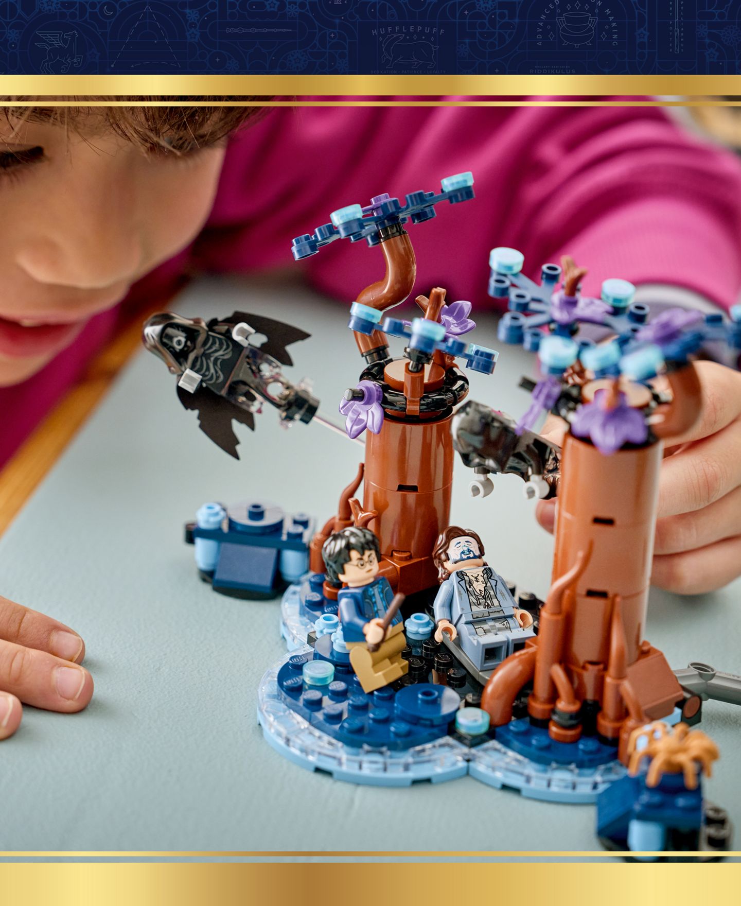 Детские конструкторы LEGO® Harry Potter Forbidden Forest: Expecto Patronum 76475, 244 Pieces — фото 6