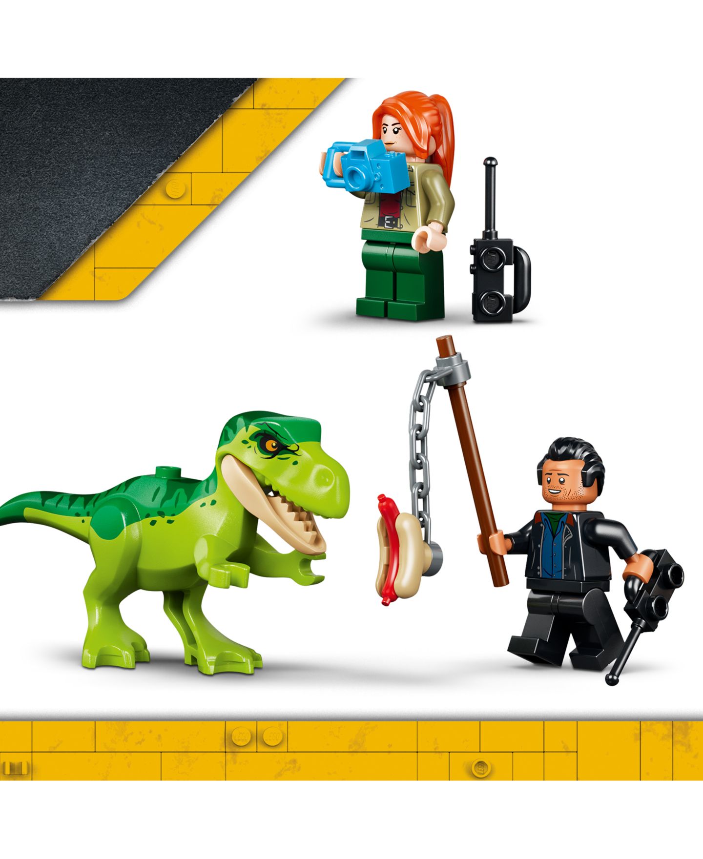 Детские конструкторы LEGO Jurassic World Young T. rex Transport Truck 77978, 115 Pieces — фото 4