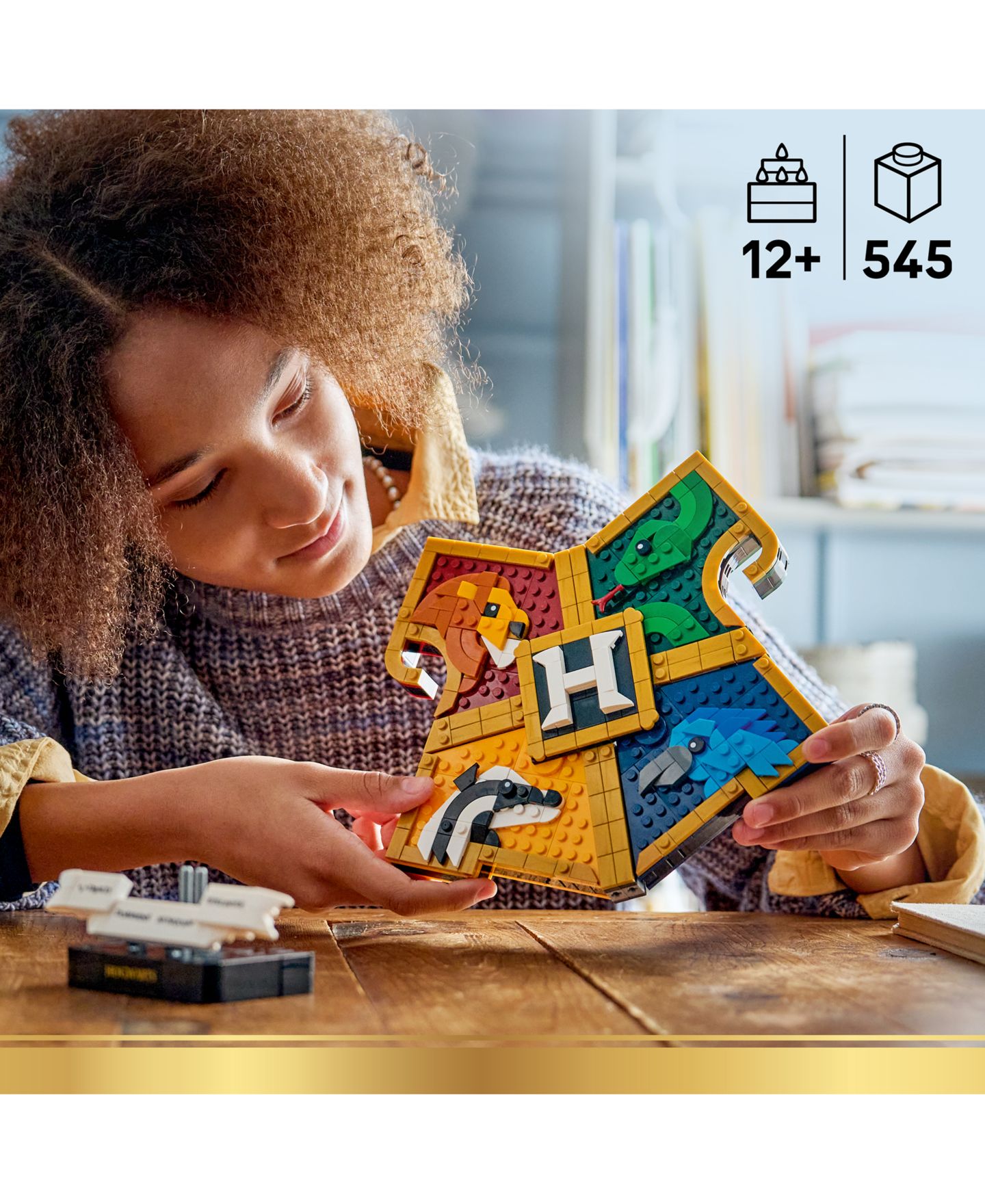 Детские конструкторы LEGO® Harry Potter Hogwarts House Crest 76462, 545 Pieces — фото 4
