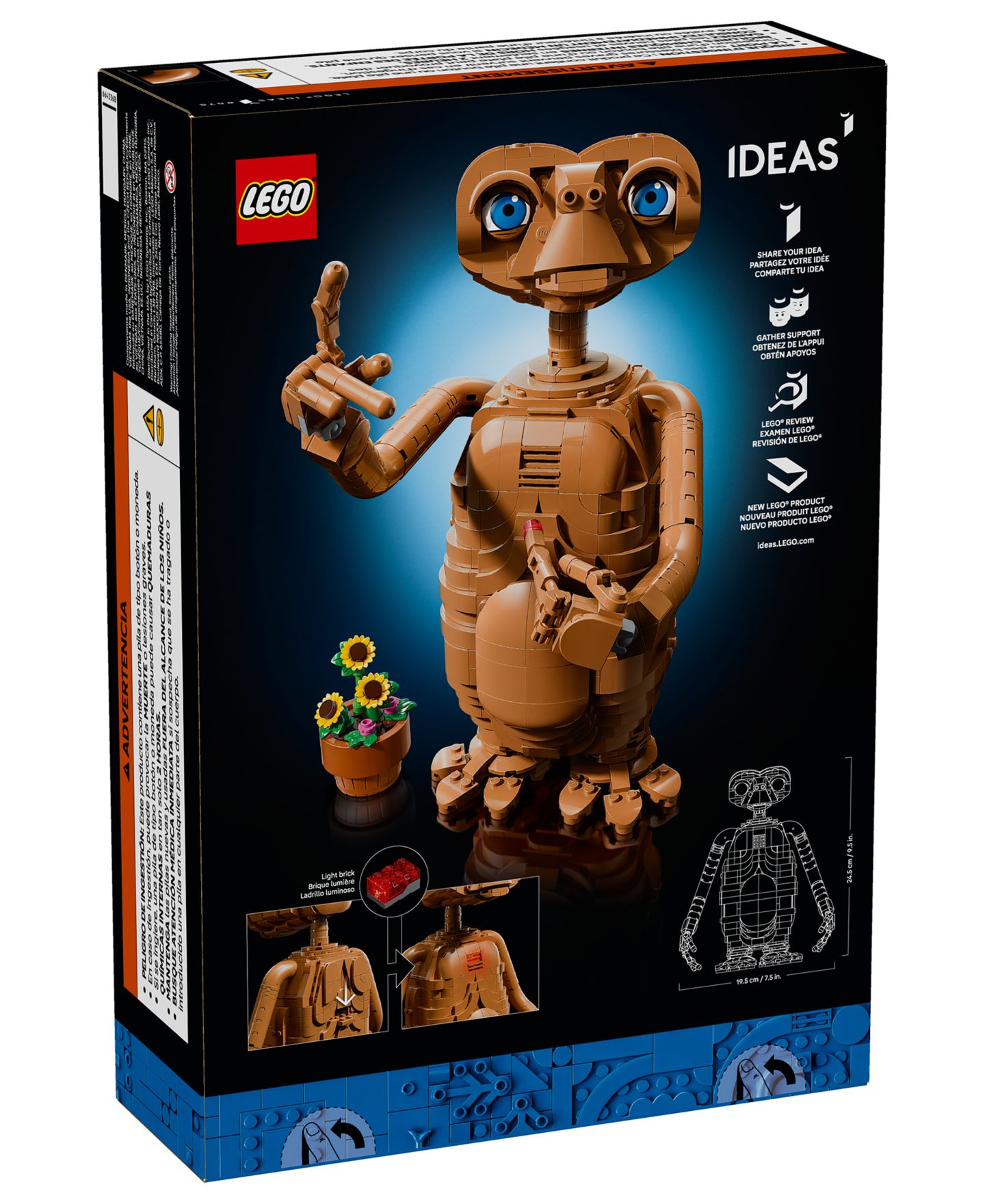 Детские конструкторы LEGO® Ideas E.T. the Extra-Terrestrial 21370, 1226 Pieces — фото 3