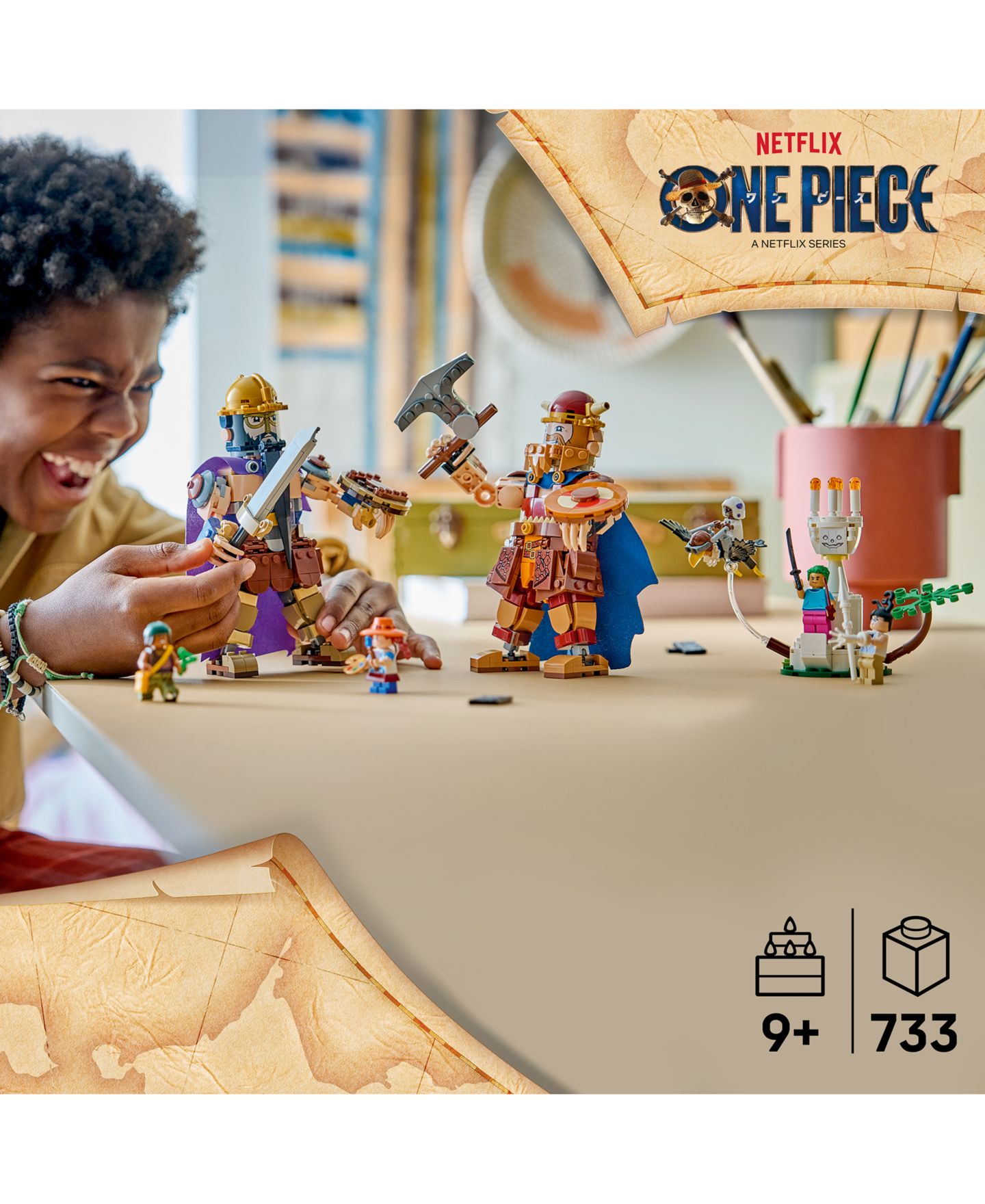 Детские конструкторы LEGO® One Piece Dorry vs. Brogy – Giants of Little Garden 75644, 733 Pieces — фото 3